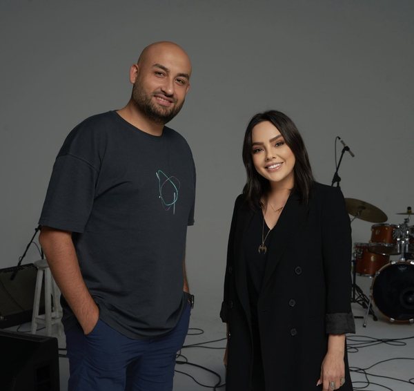 Serdar Sağlam with Ebru Gündeş
