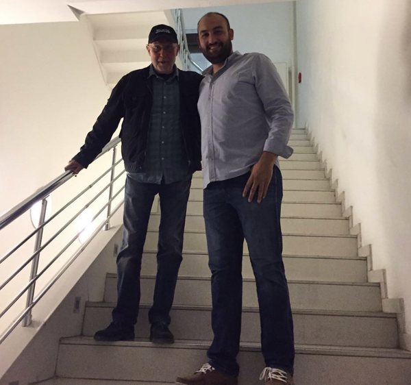 Serdar Sağlam with İlhan Şeşen