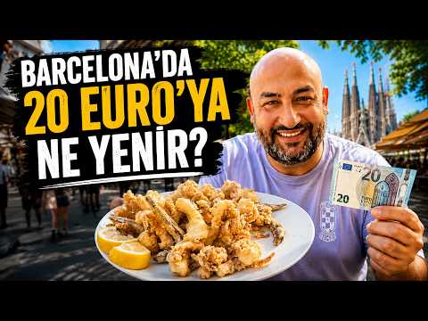 WHAT CAN YOU EAT FOR 20 EUROS IN BARCELONA? | Barcelona Street Food 🇪🇸