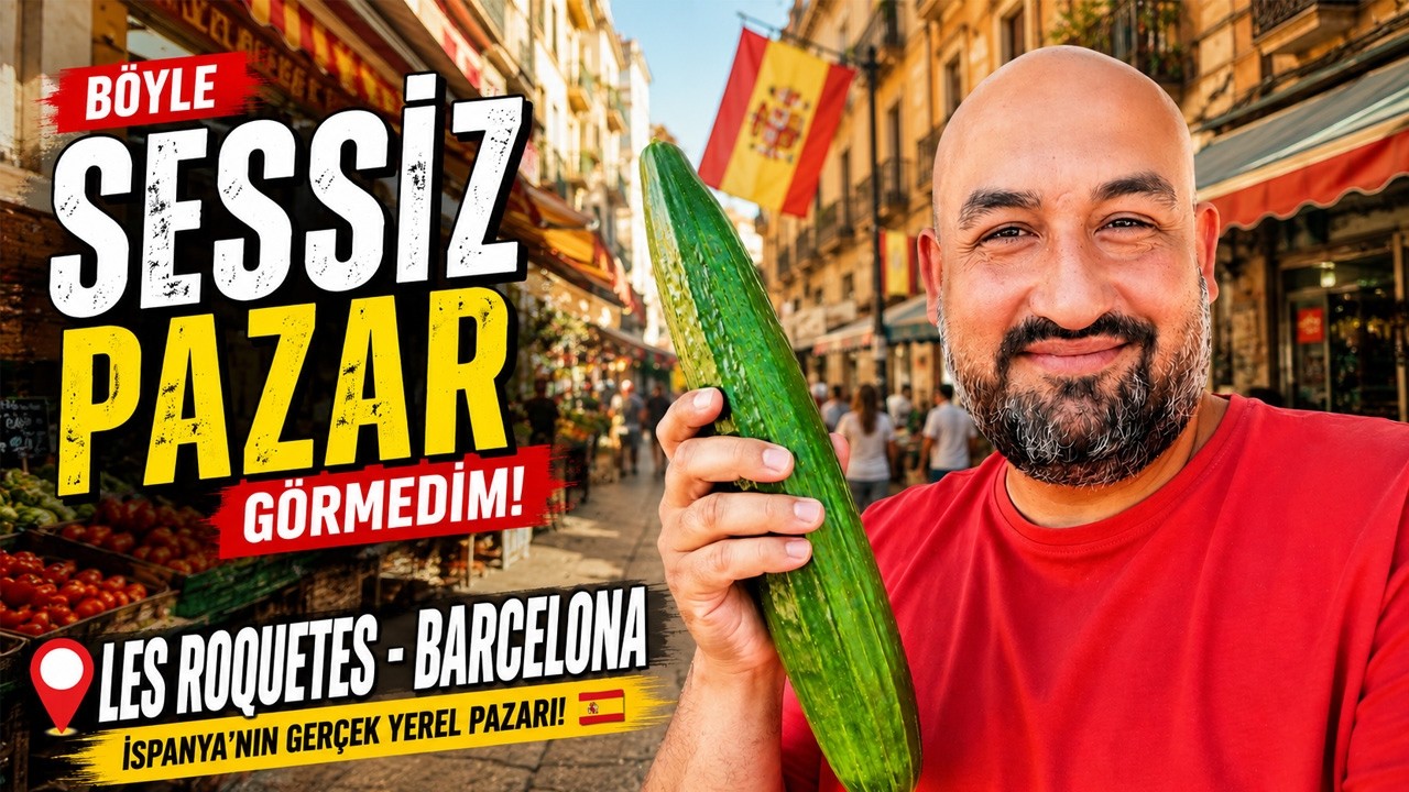 Vivir en España: el mercadillo de Les Roquetes y los colores de Barcelona