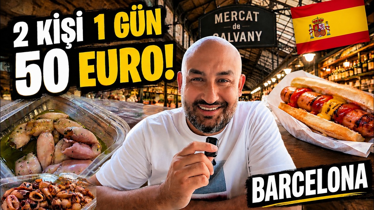 Un día real en Barcelona: ¡solo gastamos 50 euros!
