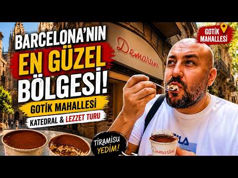 Barcelona's Most Beautiful Area! The Gothic Quarter, the Cathedral and a Food Tour 🇪🇸