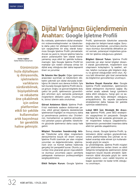 KobiAktüel - Eylül 2023