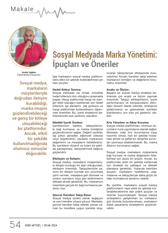 KobiAktüel - Ocak 2024