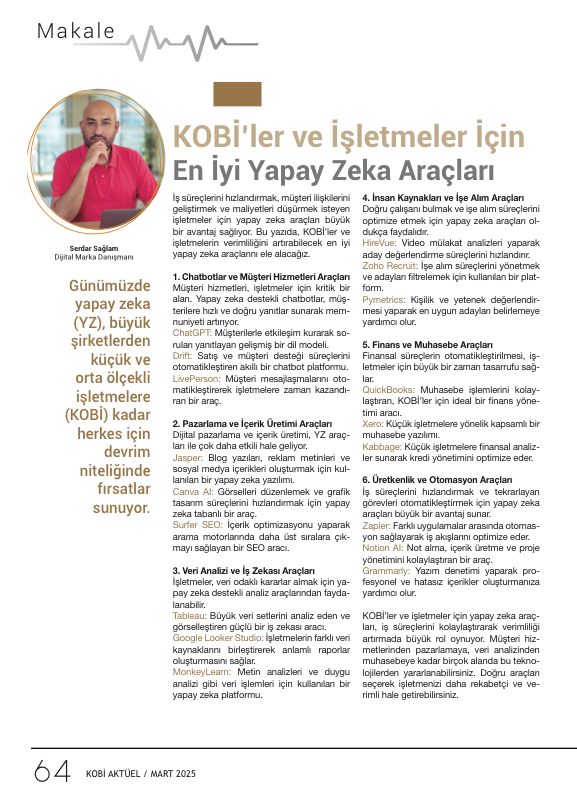 KobiAktüel - Mart 2025