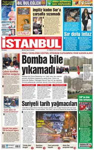 İstanbul Gazetesi, December 27, 2015